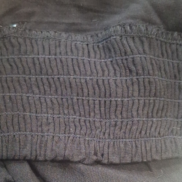 Free People Wome's Black One-Shoulder Crop Top Size M - Picture 10 of 10